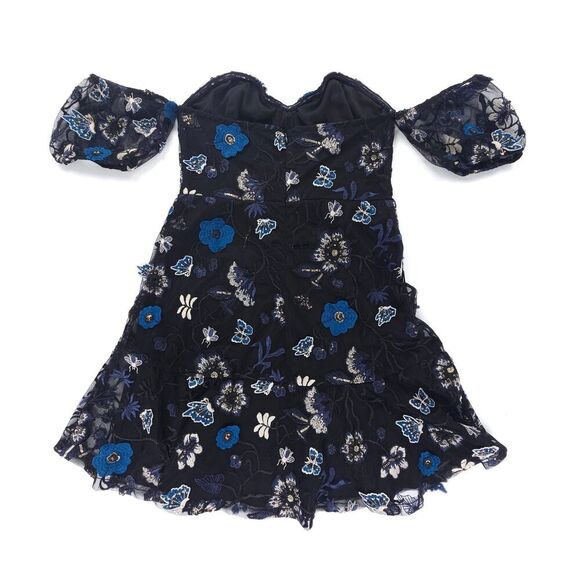 NEW For Love & Lemons Botanic Strapless Corset Dress Butterfly Whimsigoth Fairy - Picture 6 of 8